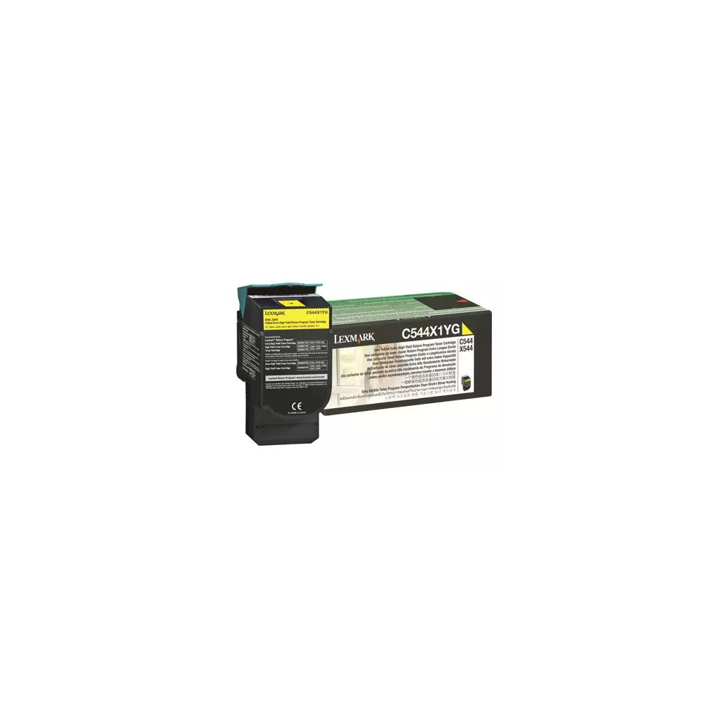 Obrázek produktu LEXMARK C544X1YG toner žlutý
