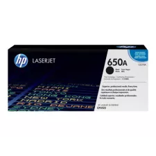 obrázek produktu HP 650A - Černá - originální - LaserJet - kazeta s barvivem (CE270A) - pro Color LaserJet Enterprise CP5520, CP5525, M750