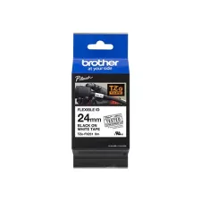 obrázek produktu Brother TZe-FX251 - Lepidlo - černá na bílé - Role (2,4 cm x 8 m) 1 kazeta/y flexibilní ID páska - pro Brother PT-D600; P-Touch PT-360