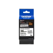 obrázek produktu Brother TZe-S261 - Extra silné lepidlo - černá na bílé - Role (3,6 cm x 8 m) 1 kazeta/y lamino páska - pro P-Touch PT-3600, 530, 550, 