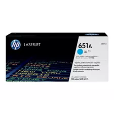 obrázek produktu HP 651A - Azurová - originální - LaserJet - kazeta s barvivem (CE341A) - pro Color LaserJet Enterprise MFP M775; LaserJet Managed MFP M77