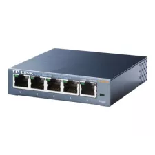 obrázek produktu TP-Link TL-SG105 5-Port Metal Gigabit Switch - Přepínač - neřízený - 5 x 10/100/1000 - desktop