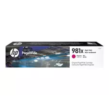 obrázek produktu HP 981X - 116 ml - Vysoká výtěžnost - purpurová - originální - PageWide - inkoustová cartridge - pro PageWide Enterprise Color MFP 5