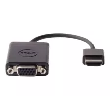 obrázek produktu Dell - Video adaptér - HDMI s piny (male) do HD-15 (VGA) se zdířkami (female) - černá - pro Chromebook 3110 2-in-1, 31XX; Latitude 54XX