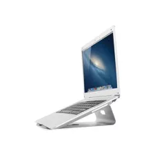 obrázek produktu Neomounts NSLS025 - Stojan - pro notebook (počítač) - leštěný hliník - stříbrná - velikost obrazovky: 10&quot;-17&quot; - na stůl
