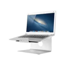 obrázek produktu Neomounts NSLS050 - Stojan - pro notebook (počítač) - leštěný hliník - stříbrná - velikost obrazovky: 10&quot;-17&quot; - na stůl