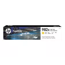 obrázek produktu HP 982X - 114 ml - Vysoká výtěžnost - žlutá - originální - PageWide - inkoustová cartridge - pro PageWide Enterprise Color 765, MFP