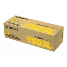 obrázek produktu Samsung CLT-Y503L - Vysoká výtěžnost - žlutá - originální - kazeta s barvivem (SU491A) - pro ProXpress SL-C3010DW, SL-C3010ND, SL-C3