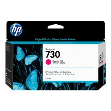 obrázek produktu HP 730 - 130 ml - purpurová - originální - DesignJet - inkoustová cartridge - pro DesignJet SD Pro MFP, T1600, T1600dr, T1700, T1700dr, 