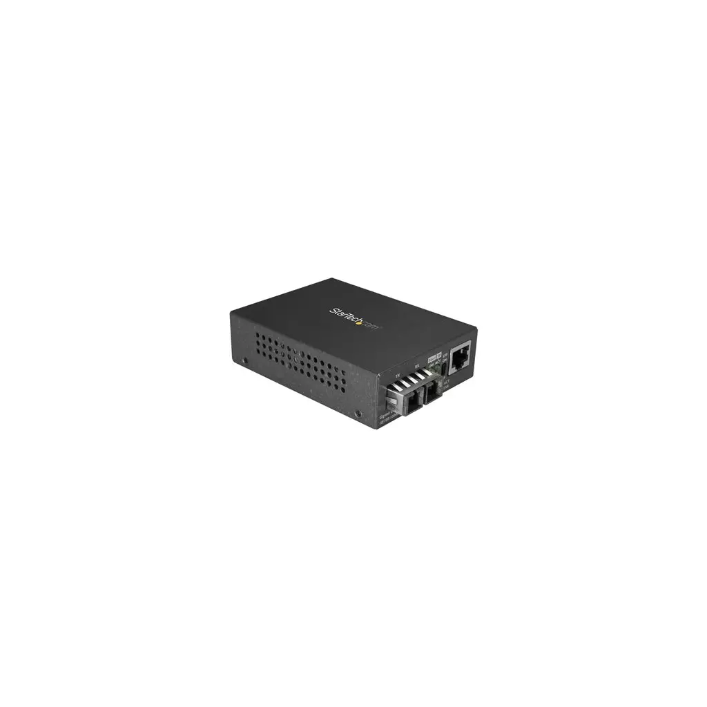 Obrázek produktu StarTech.com Multimode SC Fiber Media Converter for 10/100/1000 Network, 550m Range, Gigabit Ethernet, 850nm, Full Duplex Gigabit Ethernet Media Converter, Fiber Optic Media Converter
