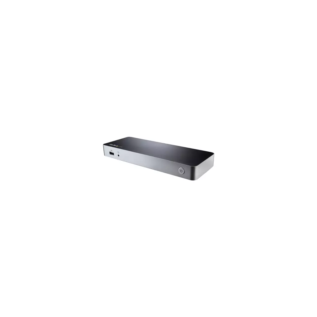 Obrázek produktu StarTech.com Dual Monitor USB C Docking Station with 60W Power Delivery for Windows Laptops, USB C to HDMI / DVI Dock, USB 3.1 Gen 1 Type C Dock with Charging, Thunderbolt 3 Compatible