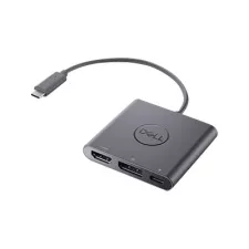 obrázek produktu Dell Adapter USB-C to HDMI/DP with Power Pass-Through - Video adaptér - 24 pin USB-C s piny (male) do HDMI, DisplayPort, USB-C (pouze napá