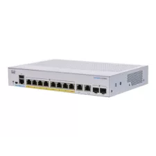 obrázek produktu Cisco Business 250 Series CBS250-8P-E-2G - Přepínač - L3 - inteligentní - 8 x 10/100/1000 (PoE+) + 2 x kombinovaný Gigabit Ethernet/Gig