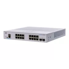 obrázek produktu Cisco Business 350 Series CBS350-16T-2G - Přepínač - L3 - řízený - 16 x 10/100/1000 + 2 x gigabitů SFP - Lze montovat do rozvaděče