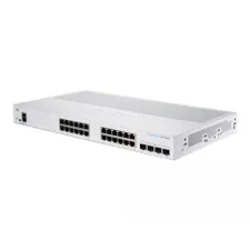 obrázek produktu Cisco Business 250 Series CBS250-24T-4G - Přepínač - L3 - inteligentní - 24 x 10/100/1000 + 4 x gigabitů SFP - Lze montovat do rozvadě