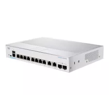 obrázek produktu Cisco Business 350 Series 350-8P-2G - Přepínač - L3 - řízený - 8 x 10/100/1000 (PoE+) + 2 x kombinace SFP - Lze montovat do rozvaděč