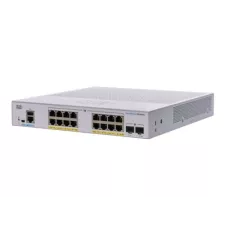 obrázek produktu Cisco Business 350 Series CBS350-16FP-2G - Přepínač - L3 - řízený - 16 x 10/100/1000 (PoE+) + 2 x gigabitů SFP - Lze montovat do rozv