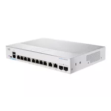 obrázek produktu Cisco Business 350 Series CBS350-8FP-E-2G - Přepínač - L3 - řízený - 8 x 10/100/1000 (PoE+) + 2 x kombinace SFP - Lze montovat do rozv