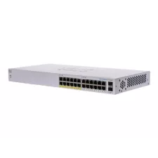 obrázek produktu Cisco Business 110 Series 110-24PP - Přepínač - neřízený - 12 x 10/100/1000 (PoE) + 12 x 10/100/1000 + 2 x kombinace Gigabit SFP - des