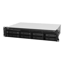 obrázek produktu Synology RackStation RS1221+ - Server NAS - 8 zásuvky - k upevnění na regál - SATA 6Gb/s - RAID RAID 0, 1, 5, 6, 10, JBOD - RAM 4 GB - G