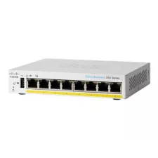 obrázek produktu Cisco Business 250 Series CBS250-8PP-D - Přepínač - L3 - inteligentní - 8 x 10/100/1000 (PoE+) - desktop - PoE+ (45 W)