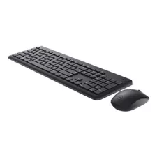 obrázek produktu Dell Wireless Keyboard and Mouse KM3322W - Klávesnice a sada myši - bezdrátový - 2.4 GHz - QWERTZ - německá - černá - s 3 roky Next 