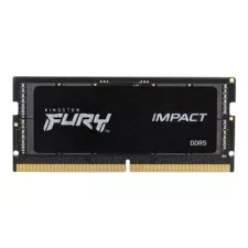 obrázek produktu Kingston FURY Impact - DDR5 - sada - 16 GB: 2 x 8 GB - SO-DIMM 262 pinů - 4800 MHz / PC5-38400 - CL38 - 1.1 V - bez vyrovnávací paměti -