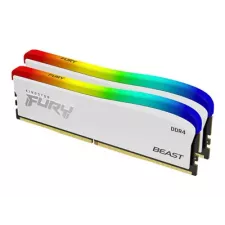 obrázek produktu Kingston FURY Beast - Speciální edice RGB - DDR4 - sada - 16 GB: 2 x 8 GB - DIMM 288-pin - 3600 MHz / PC4-28800 - CL17 - 1.35 V - bez vyro
