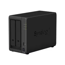 obrázek produktu Synology Disk Station DS723+ - Server NAS - 2 zásuvky - RAID RAID 0, 1, JBOD - RAM 2 GB - Gigabit Ethernet - iSCSI podpora