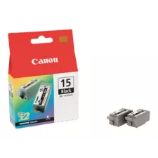 obrázek produktu Canon BCI-15 - 2-balení - černá - originální - inkoustový zásobník - pro i70, 80; PIXMA iP90, iP90v