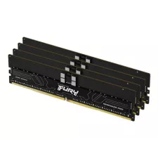 obrázek produktu Kingston FURY Renegade Pro - DDR5 - sada - 64 GB: 4 x 16 GB - DIMM 288-pin - 5600 MHz / PC5-44800 - CL36 - 1.25 V - registrovaná - on-die E