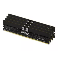 obrázek produktu Kingston FURY Renegade Pro - DDR5 - sada - 128 GB: 4 x 32 GB - DIMM 288-pin - 5600 MHz / PC5-44800 - CL36 - 1.25 V - registrovaná - on-die 