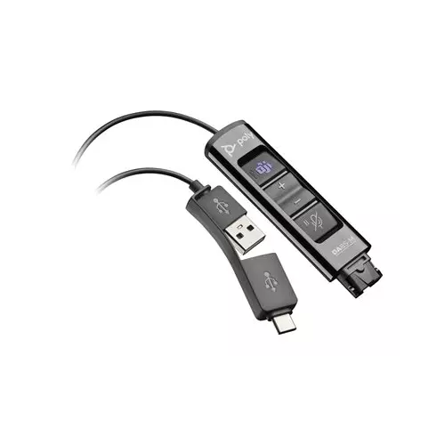 obrázek produktu Poly DA85-M USB to QD Black Adapter TAA