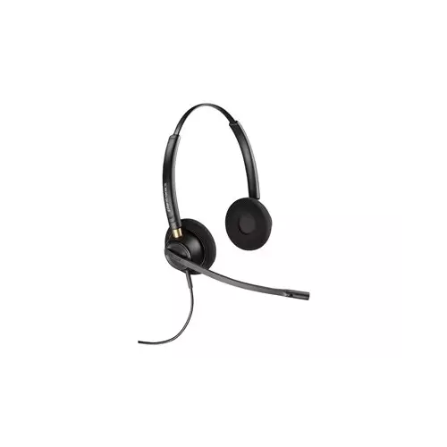obrázek produktu Poly EncorePro 520 Binaural Headset +Quick Disconnect EMEA-INTL English Loc-Euro plug