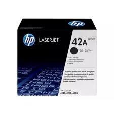obrázek produktu HP 42A - Černá - originální - LaserJet - kazeta s barvivem (Q5942A) - pro LaserJet 4240, 4250, 4350