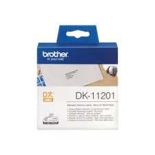 obrázek produktu Brother DK-11201 - Černá na bílé - 29 x 90 mm 400 štítky (1 role x 400) adresní štítky - pro Brother QL-1050, 1060, 1110, 500, 550,