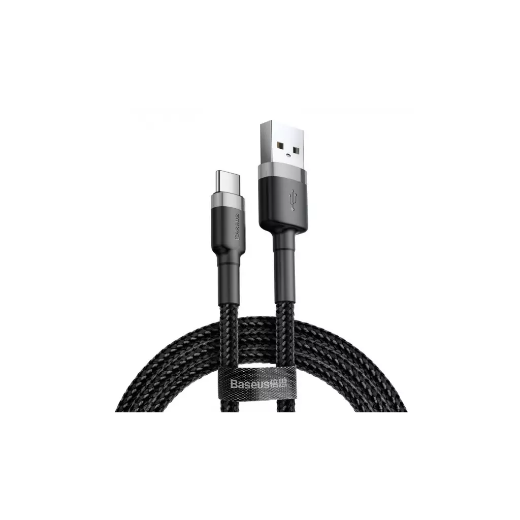 Obrázek produktu Baseus datový kabel Cafule USB-C 2m 2A šedo-černý