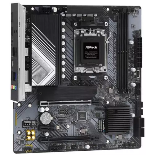 obrázek produktu ASRock B650M-HDV M.2 AMD B650 AM5 2x DDR5 DIMM 2x M.2 HDMI DP USB-C mATX