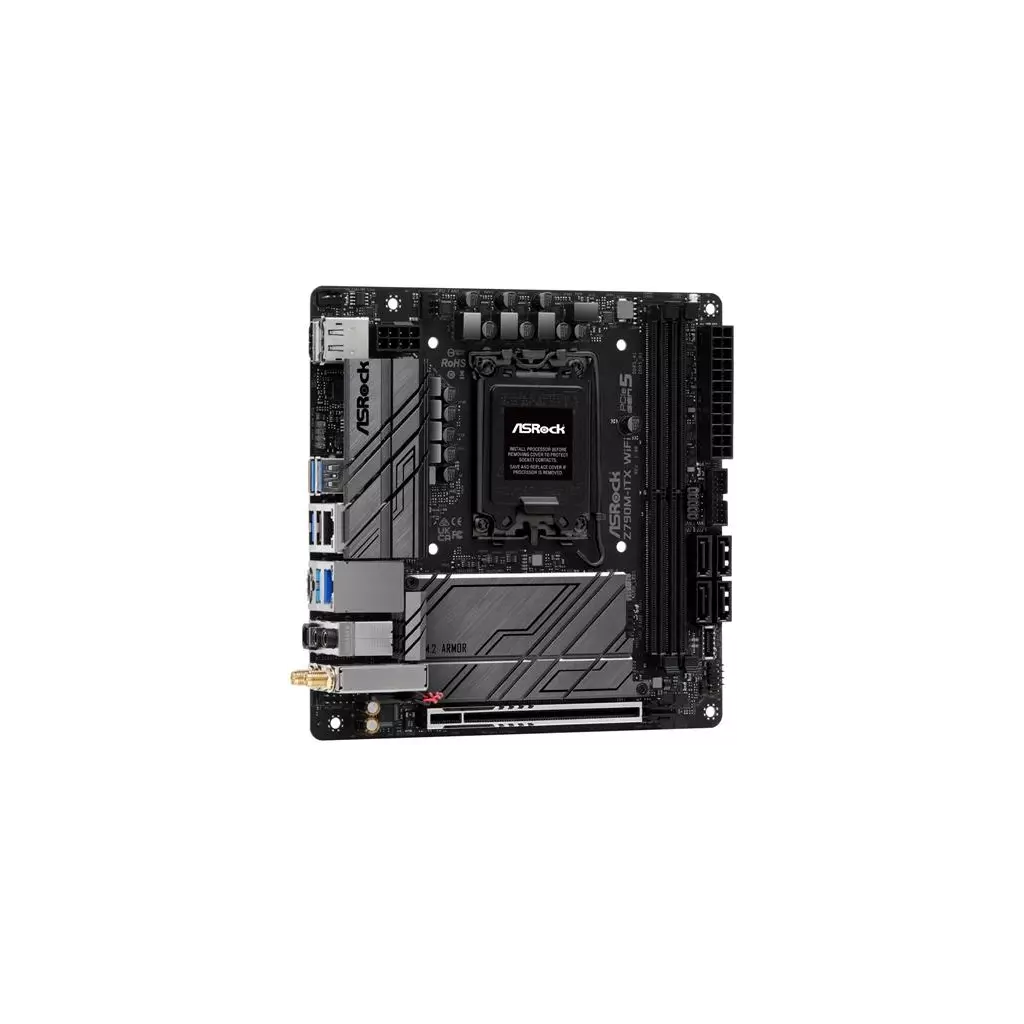 Obrázek produktu ASRock Z790M-ITX WIFI Intel Z790 LGA1700 2x DDR5 2x M.2 HDMI DP USB-C WiFi Mini-ITX