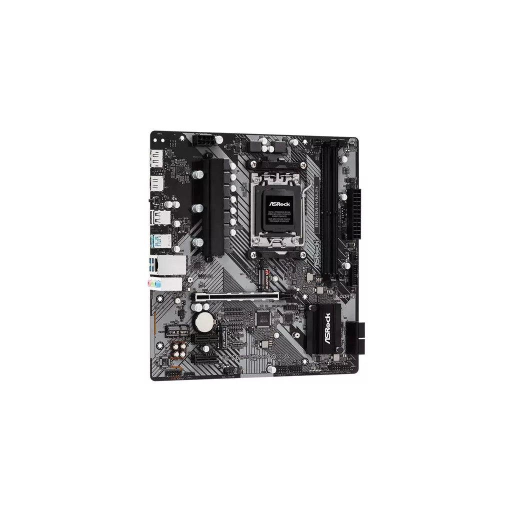 Obrázek produktu ASRock B650M-H M.2+ AMD B650 AM5 2x DDR5 DIMM 2x M.2 HDMI DP USB-C mATX