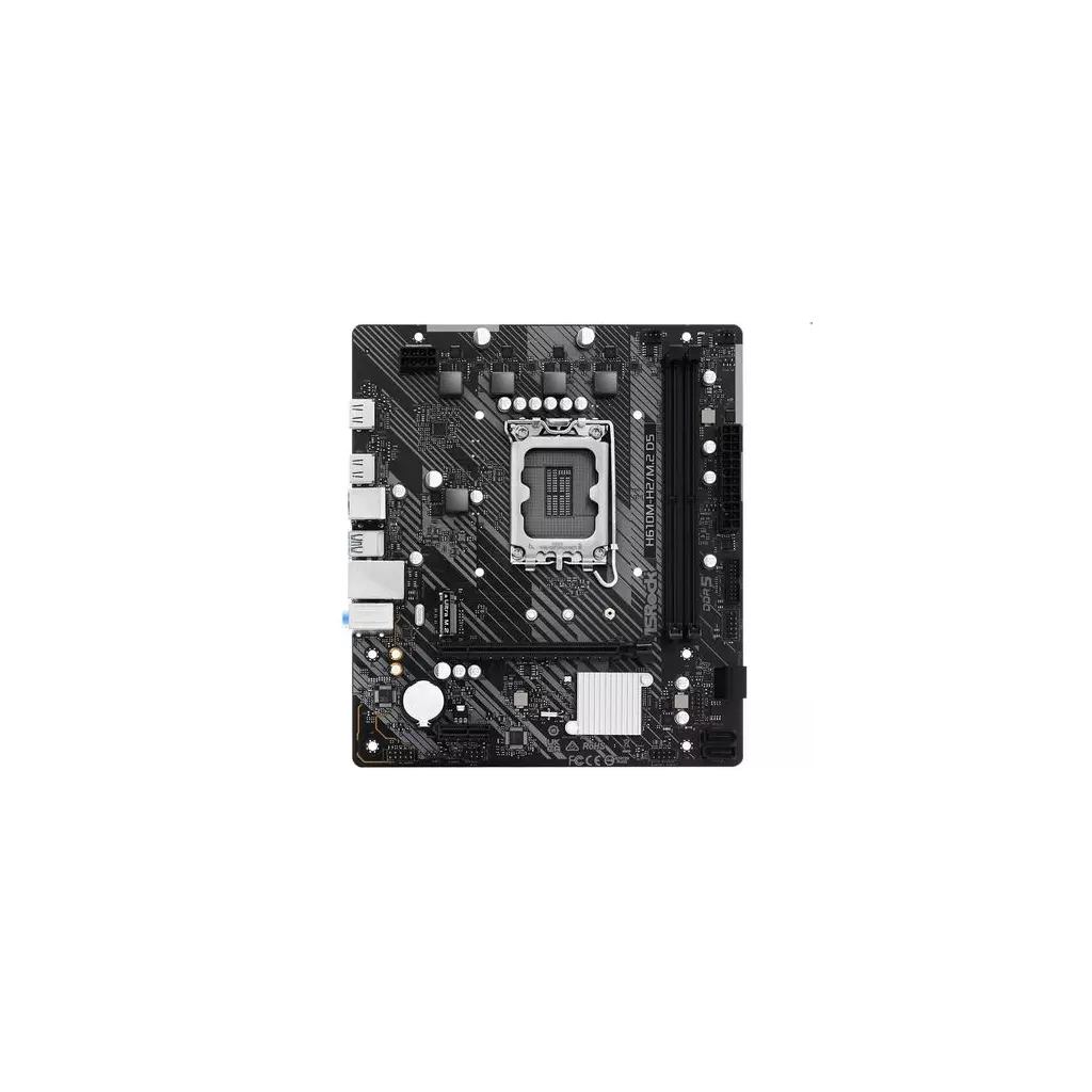 Obrázek produktu ASRock H610M-HDV/M.2 D5 (intel 1700, DDR5 5600MHz, 4xSATA3, 1x M.2, 2x HDMI, 1xGLAN, mATX)