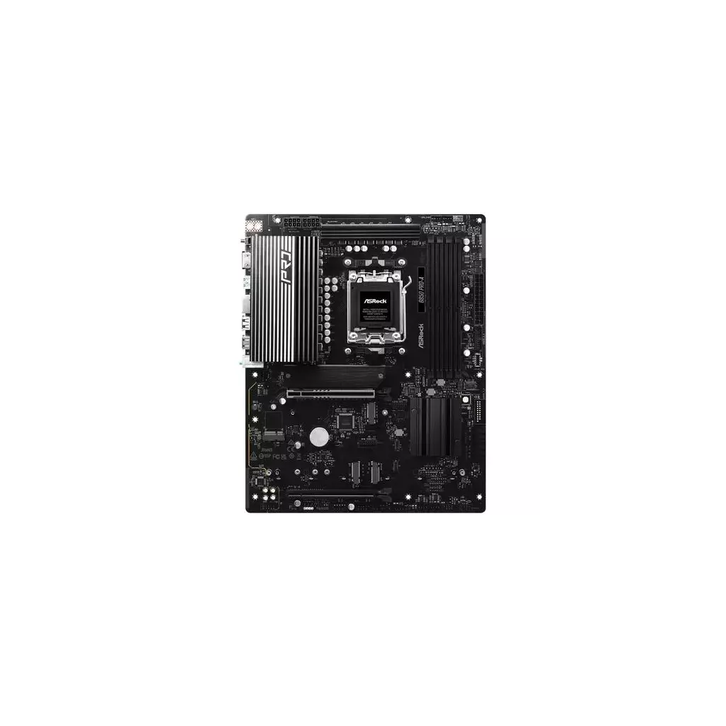 Obrázek produktu ASRock B850 PRO-A (AM5, amd B850, 4xDDR5, PCIE 5.0, HDMI, 4xSATA3 +4xM.2, USB3.2 G2x2, GLAN 2,5G, ATX)