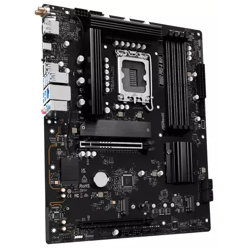 obrázek produktu ASRock B860 Pro-A WiFi Intel B860 LGA1851 4x DDR5 3x M.2 HDMI DP USB-C WiFi ATX