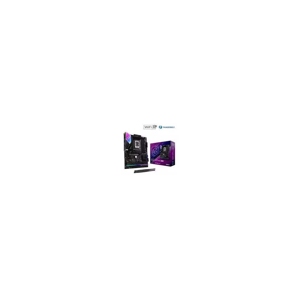 Obrázek produktu ASRock MB Sc LGA1851 B860 Lightning WiFi, Intel B860, 4xDDR5, 1xThunderbolt, 1xDP, 1xHDMI, WiFi, ATX