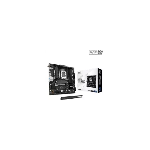 obrázek produktu ASRock LGA1851 B860M Pro-A WiFi, Intel B860, 4xDDR5, 1xDP, 1xHDMI, WiFi, mATX