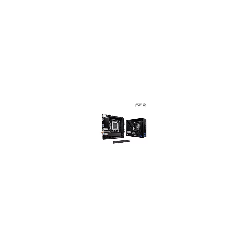 Obrázek produktu ASRock LGA1851 B860I WiFi, Intel B860, 2xDDR5, 1xDP, 1xHDMI, WiFi, Mini-ITX