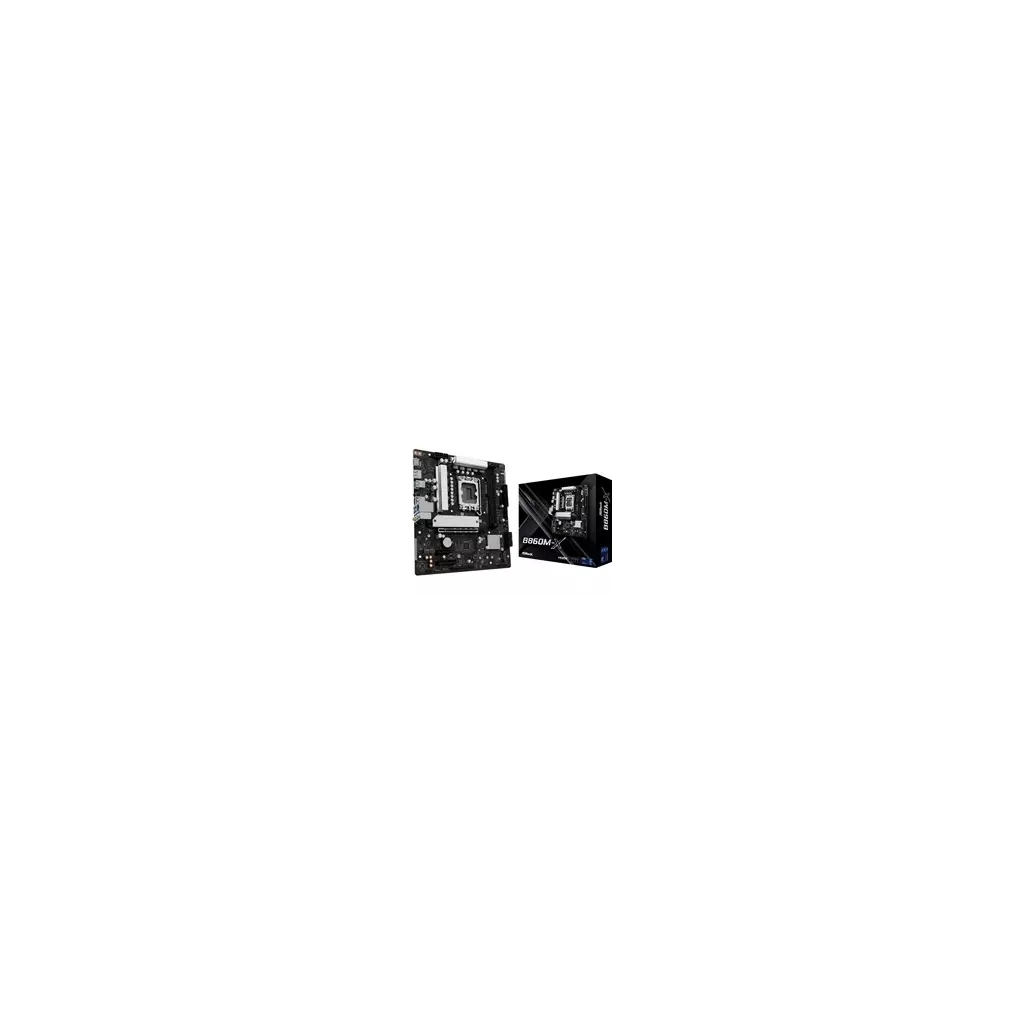 Obrázek produktu ASRock LGA1851 B860M-X, Intel B860, 2xDDR5, 1xDP, 1xHDMI, mATX