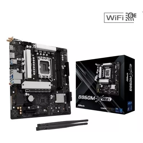 obrázek produktu ASRock B860M-X WIFI (intel 1851, 2xDDR5, mATX)