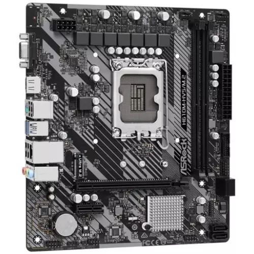 obrázek produktu ASRock H610M-HVS/M.2 R2.0 / LGA1700 / Intel H610 / 2x DDR4 / M.2 / HDMI / VGA / mATX
