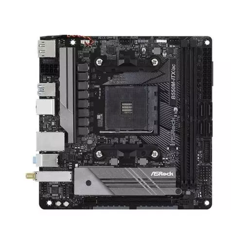 obrázek produktu ASRock B550M-ITX/AC (AM4, amd B550, mini ITX, 2xDDR4 4733+, HDMI+Dport, WIFI)